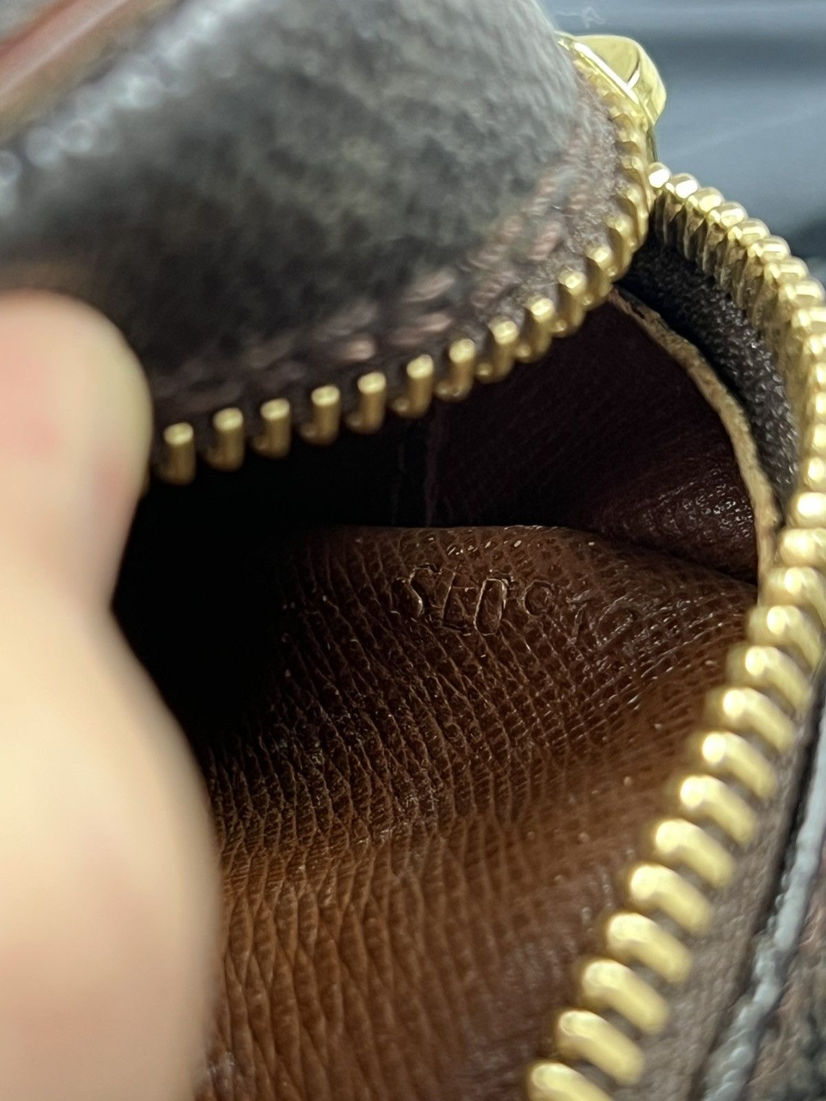 LOUIS VUITTON Monogram Compiegne 23 Clutch Bag
