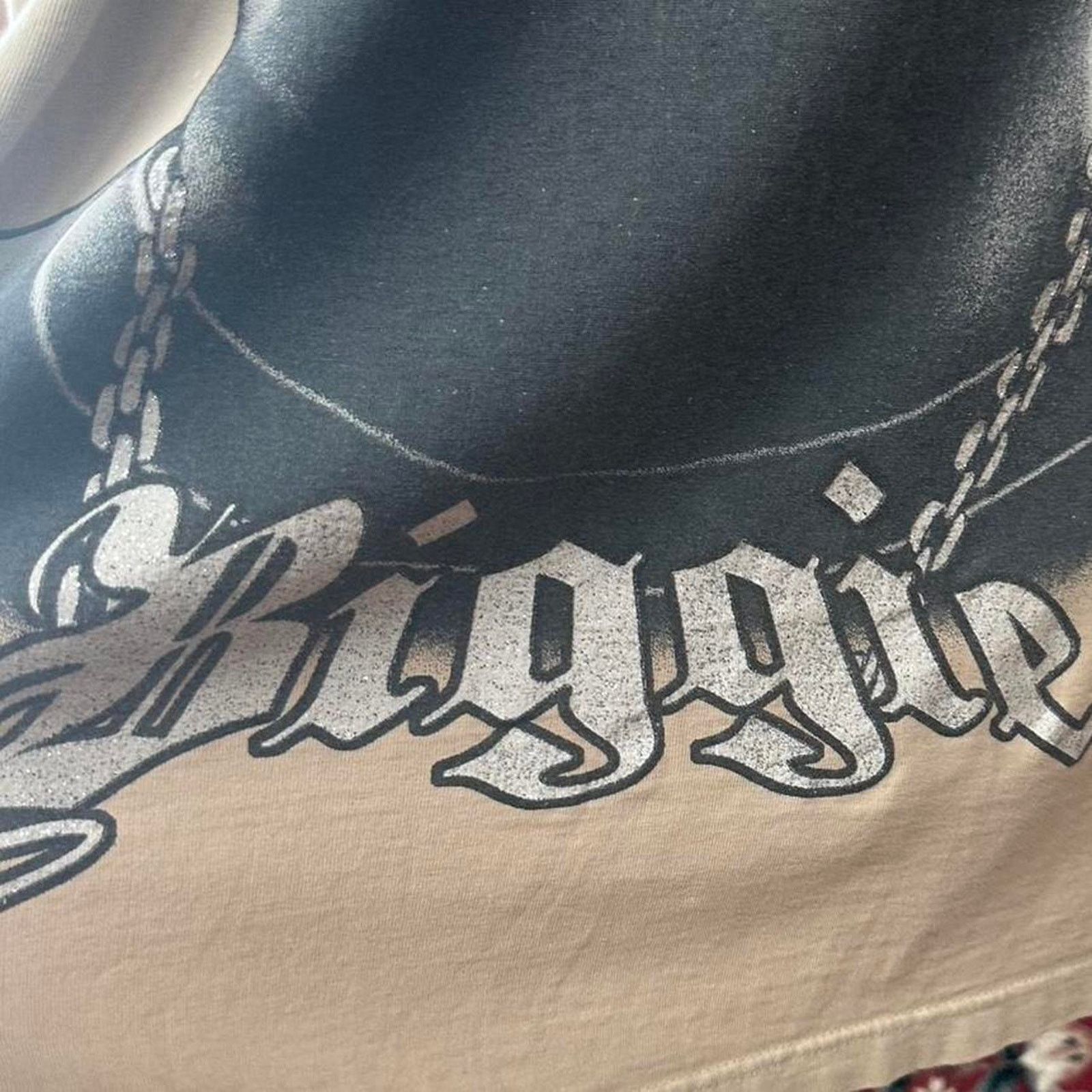 Vintage Notorious B.I.G. Y2K graphic t-shirt featuring a large front Size US XL / EU 56 / 4 - 5 Thumbnail