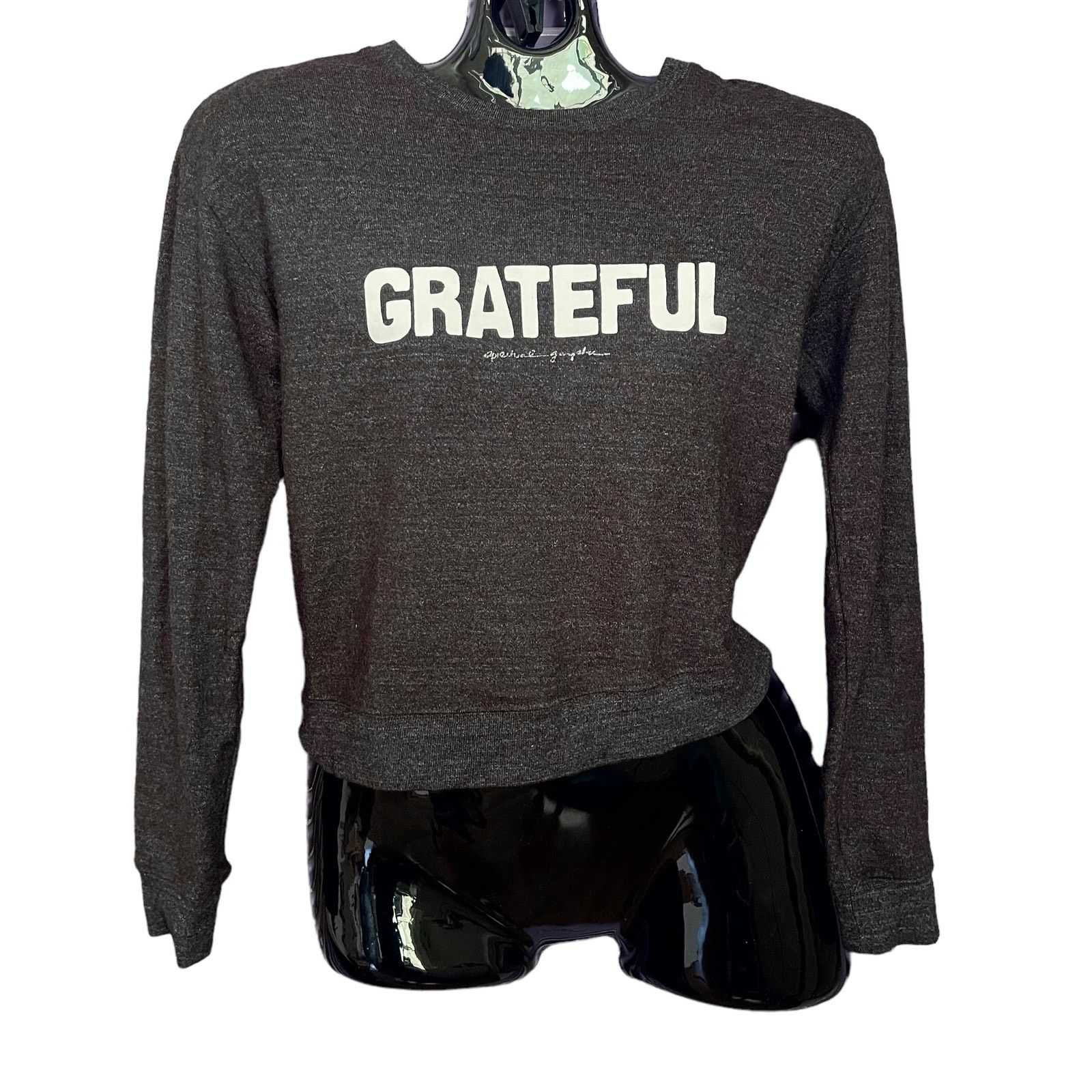 Spiritual Gangster Spiritual Gangster Grateful Savasana Heather Gray Top Size XS / US 0-2 / IT 36-38 - 1 Thumbnail