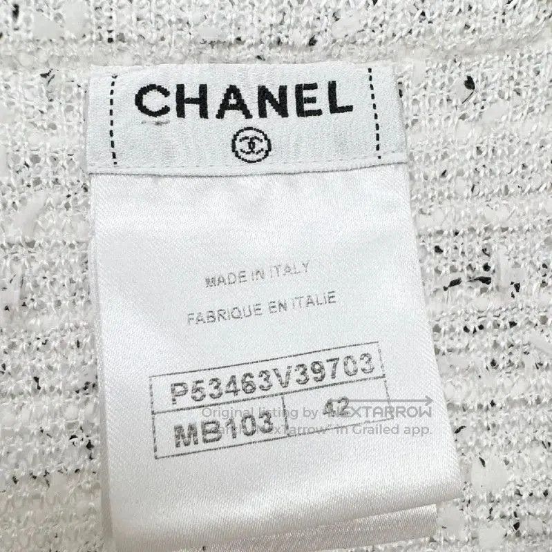 Chanel Chanel S Size White Summer Dress . Size S / US 4 / IT 40 - 2 Thumbnail