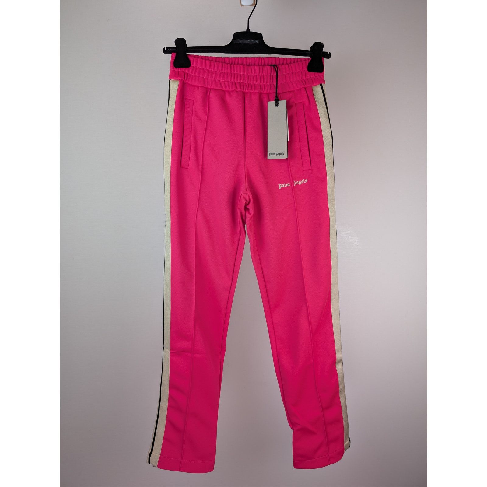 Palm Angels o1rshd1 Classic Logo Track Pants in PA Fuchsia Fluo Size US 36 / EU 52 - 2 Thumbnail