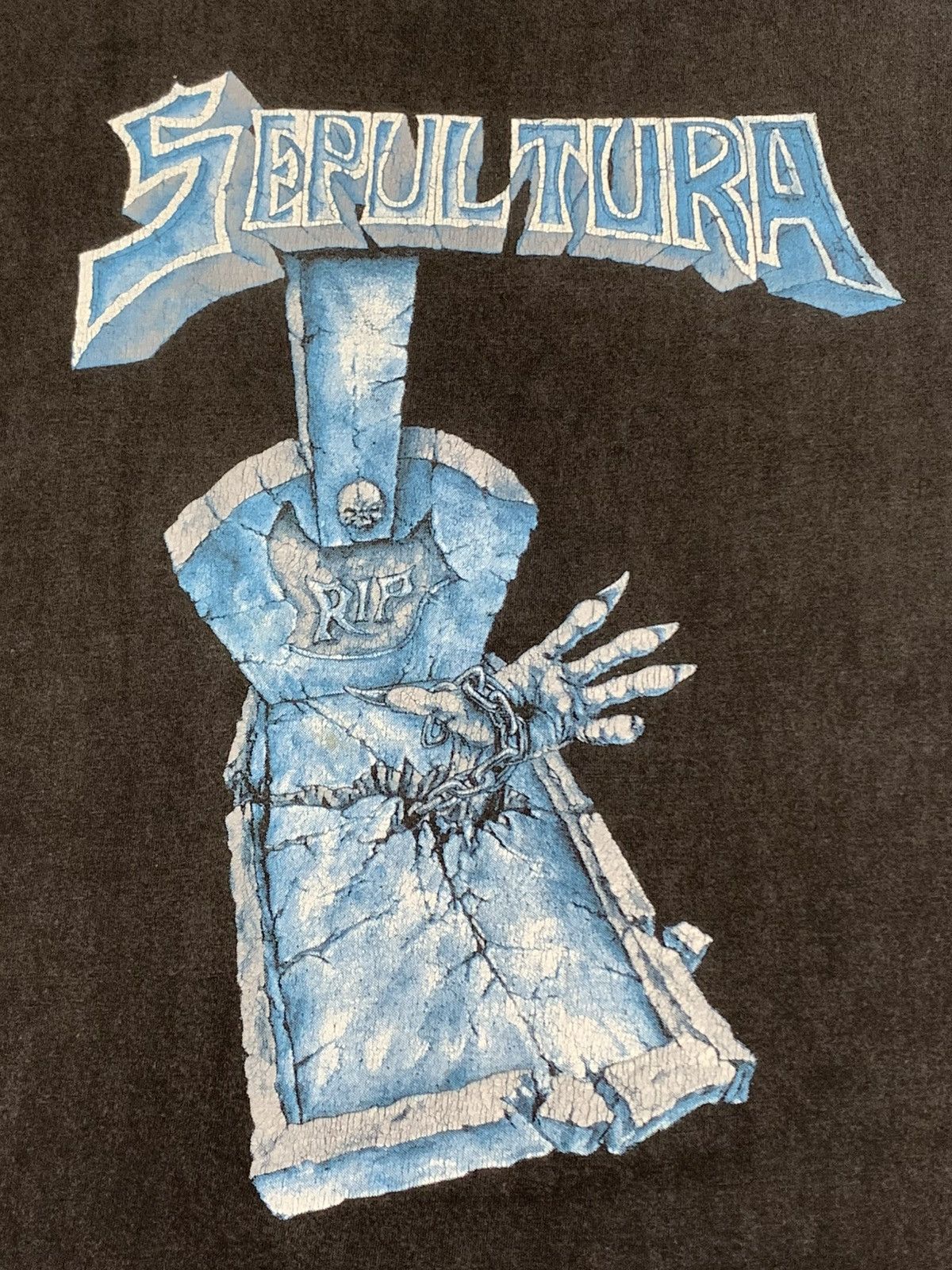 Band Tees Vintage Sepultura 90s Size US L / EU 52-54 / 3 - 8 Thumbnail