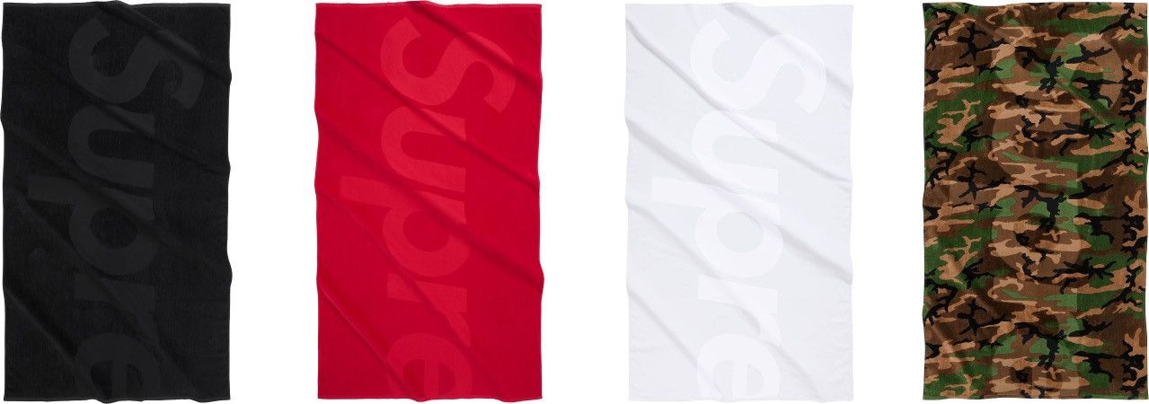 Supreme Supreme®️ Tonal Logo Bathroom Beach Towel SS24 Size ONE SIZE - 3 Thumbnail