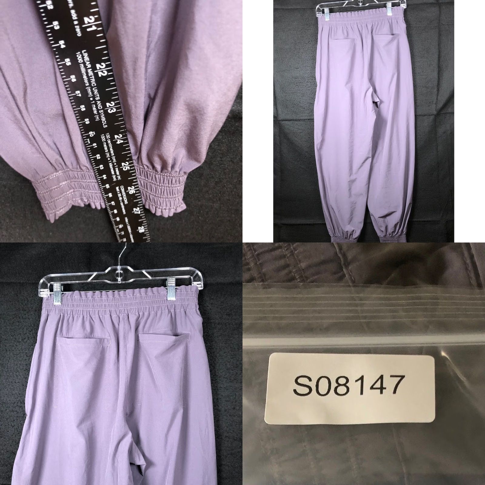 Athleta Athleta Womens Pants Dusty Violet Savannah Joggers Pockets Stretch 4 Size 27" / US 4 / IT 40 - 8 Thumbnail