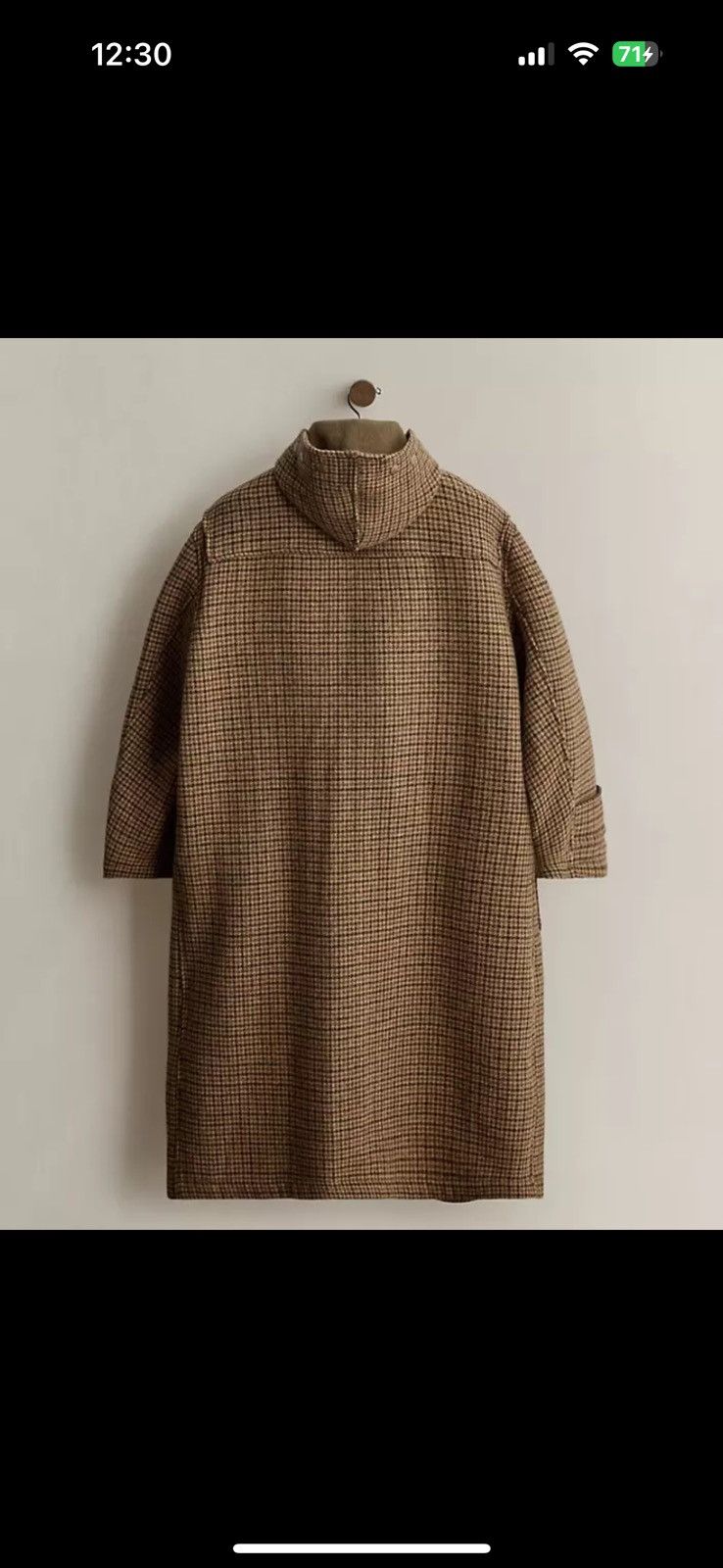 Polo Ralph Lauren Ralph Lauren VTG - 1990 Houndstooth Duffel Coat - Size M Size US M / EU 48-50 / 2 - 7 Thumbnail