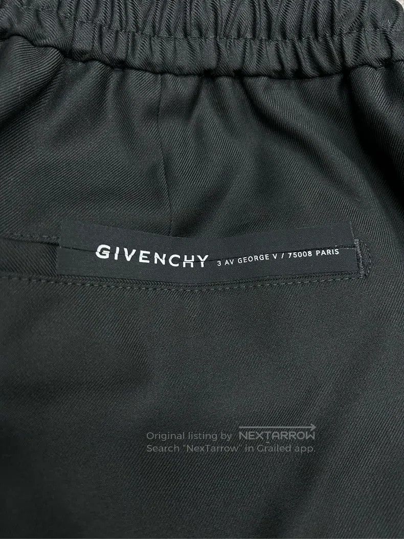 Givenchy Givenchy Nylon Mixed Cotton Zipper Suit Pants Size US 32 / EU 48 - 4 Thumbnail