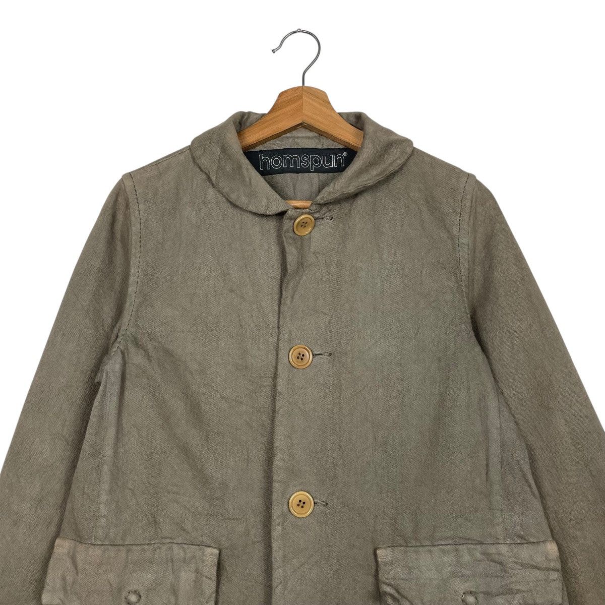Japanese Brand Homspun Jacket Size M / US 6-8 / IT 42-44 - 2 Thumbnail