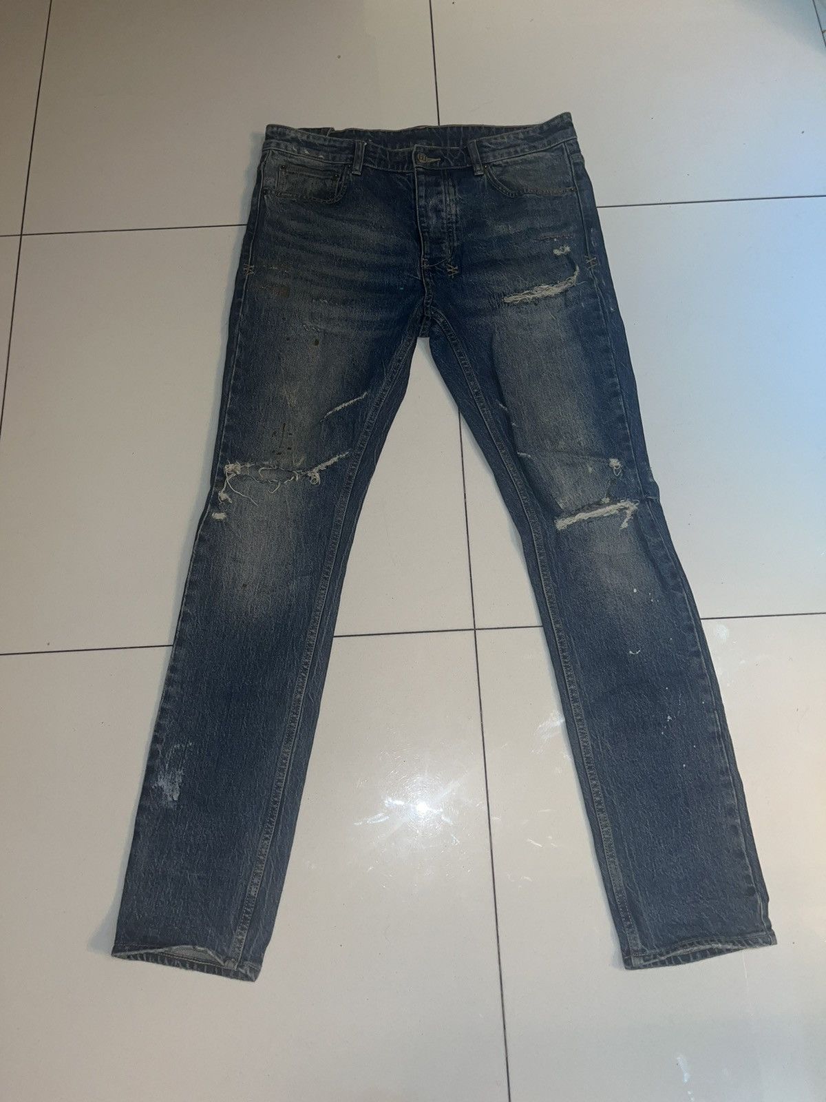Ksubi Ksubi Chitch Odyssey Denim Men's Distressed Jeans Size 34 Size US 34 / EU 50 - 1 Thumbnail