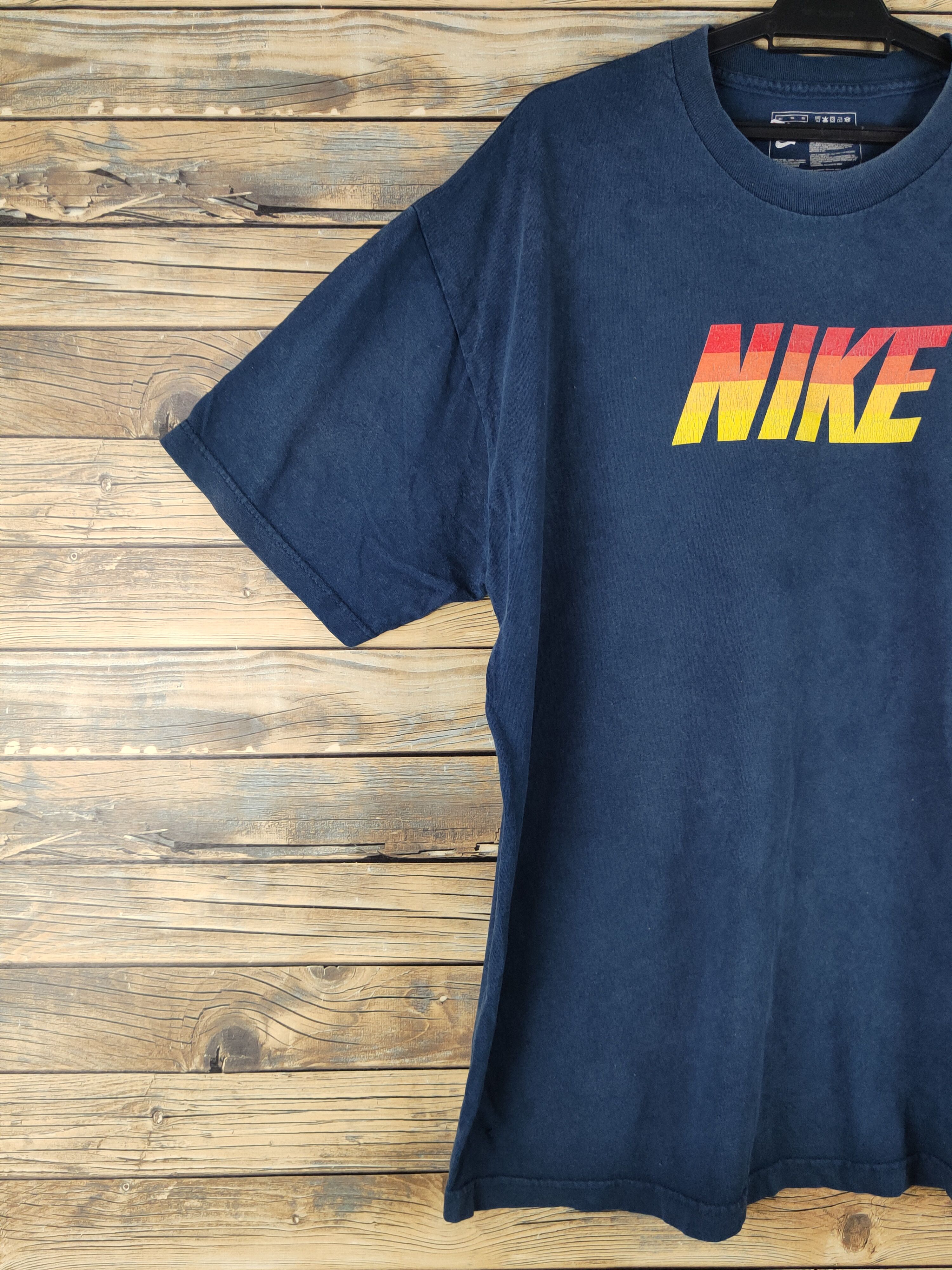Nike DL Nike Blue Short Sleeve T-shirt #1163 Size US XL / EU 56 / 4 - 3 Thumbnail