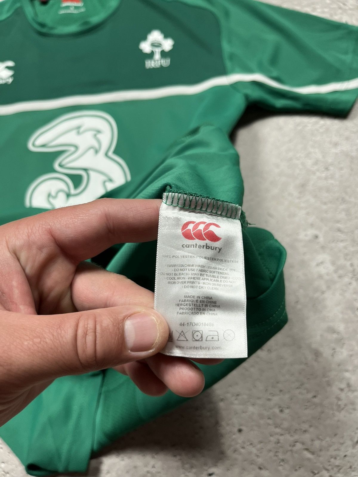 Canterbury of New Zealand Canterbury IRFU Ireland Rugby Green Jersey Shirt Size S Size US S / EU 44-46 / 1 - 7 Thumbnail