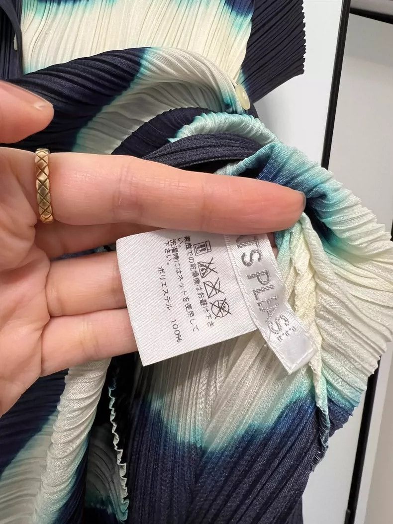 Issey Miyake issey miyake size：3 Tie-dyed long shirt 2506-Nextarrow Size XXS / US 00 / IT 34 - 4 Thumbnail