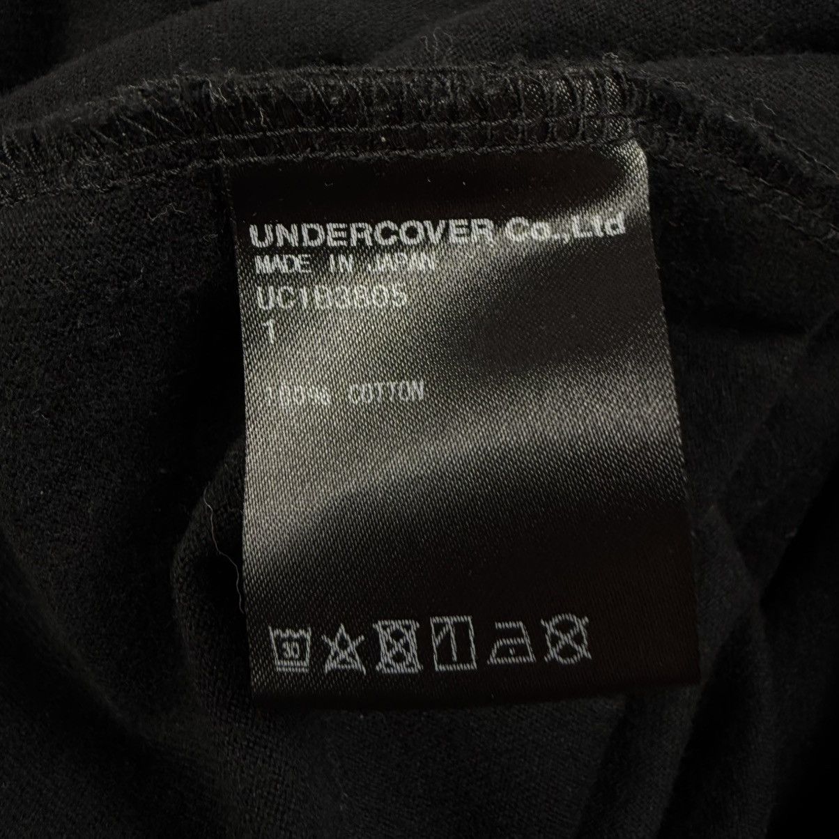 Undercover Undercover UC Lock ‘Black’ T-Shirt Size US S / EU 44-46 / 1 - 4 Thumbnail