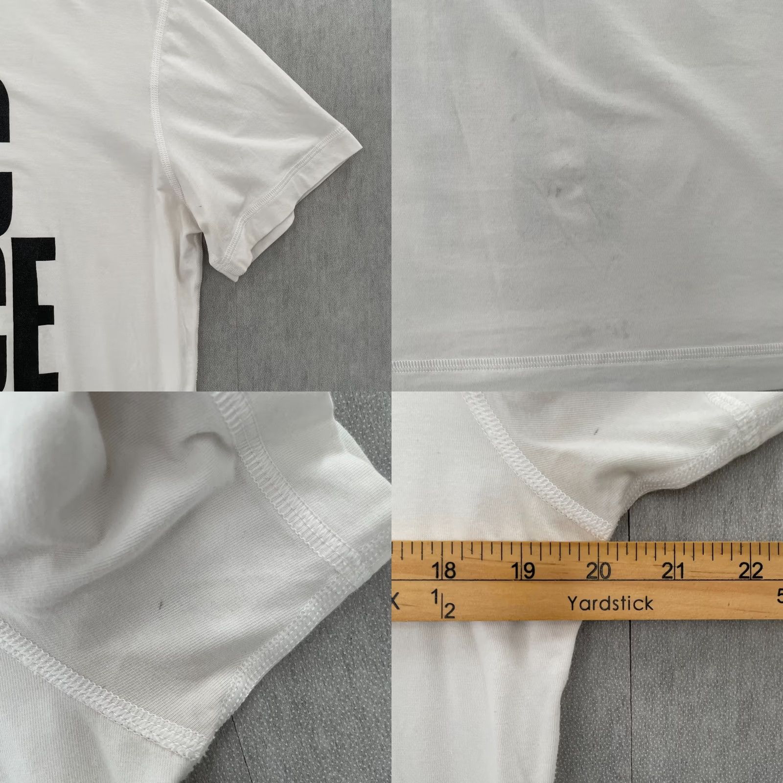 Lululemon Lululemon Shirt Mens M Basic Tee White Cotton Blend Short Sleeve Crew Neck 5 Year Graphic Print Vintage No Size US M / EU 48-50 / 2 - 8 Thumbnail