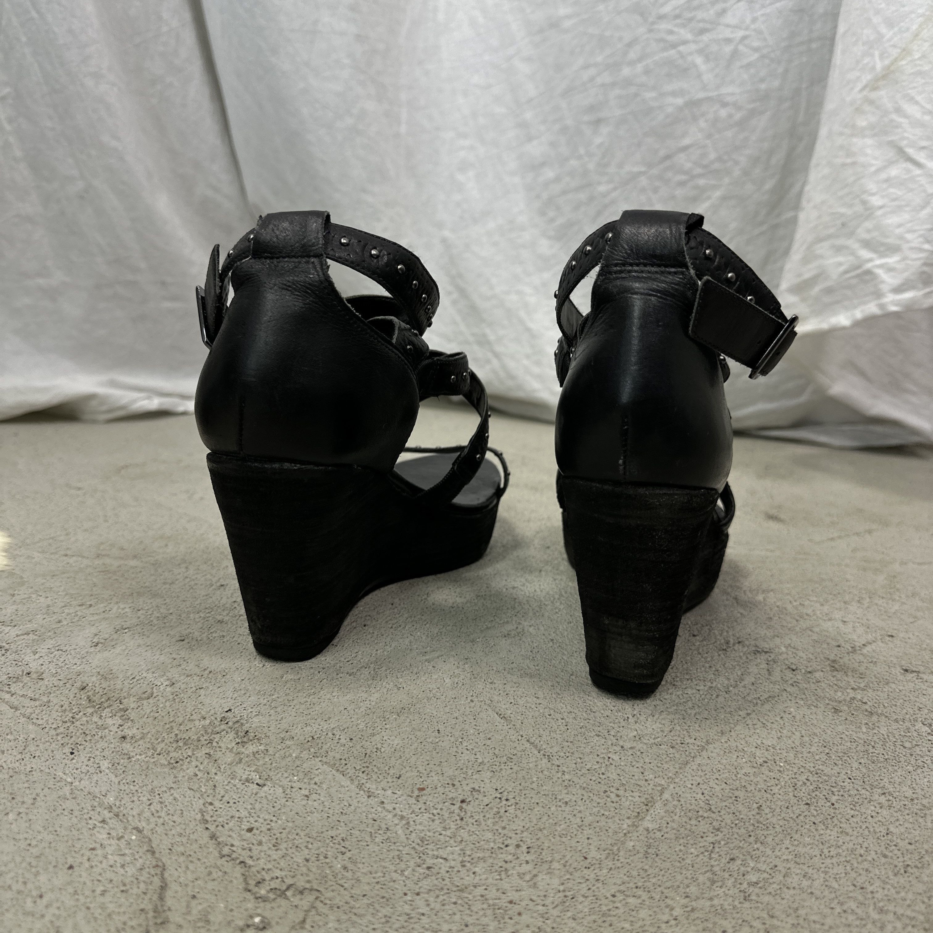 Vintage Vintage Wrapped Studded Faith by El Dantes Platforms Y2K Size US 8 / IT 38 - 10 Thumbnail