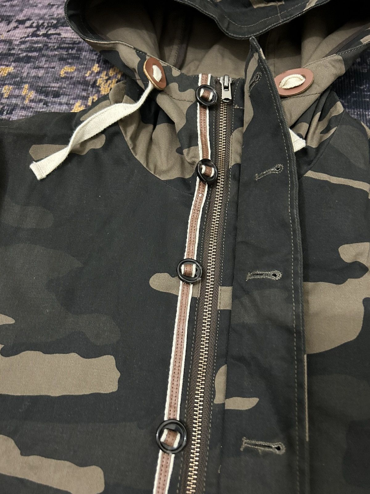 Beams Japan Beams Hoodie Camo Parka Jacket Size US M / EU 48-50 / 2 - 8 Thumbnail
