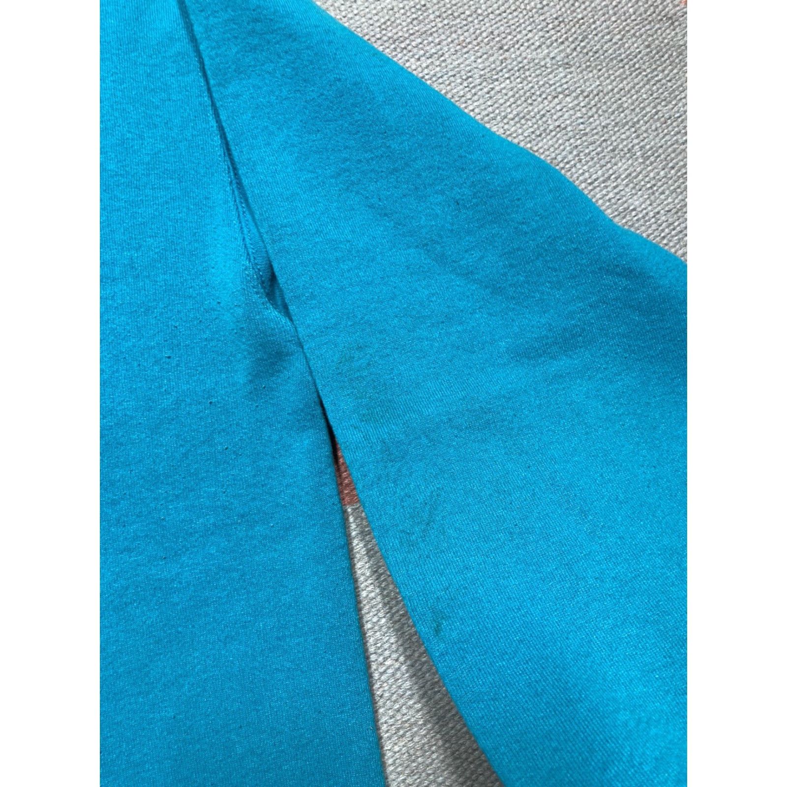 Jerzees VINTAGE 80s 90s Jerzees crewneck sweatshirt teal blue Made in USA men’s XL blue 90s pullover shirt Size US XL / EU 56 / 4 - 3 Thumbnail