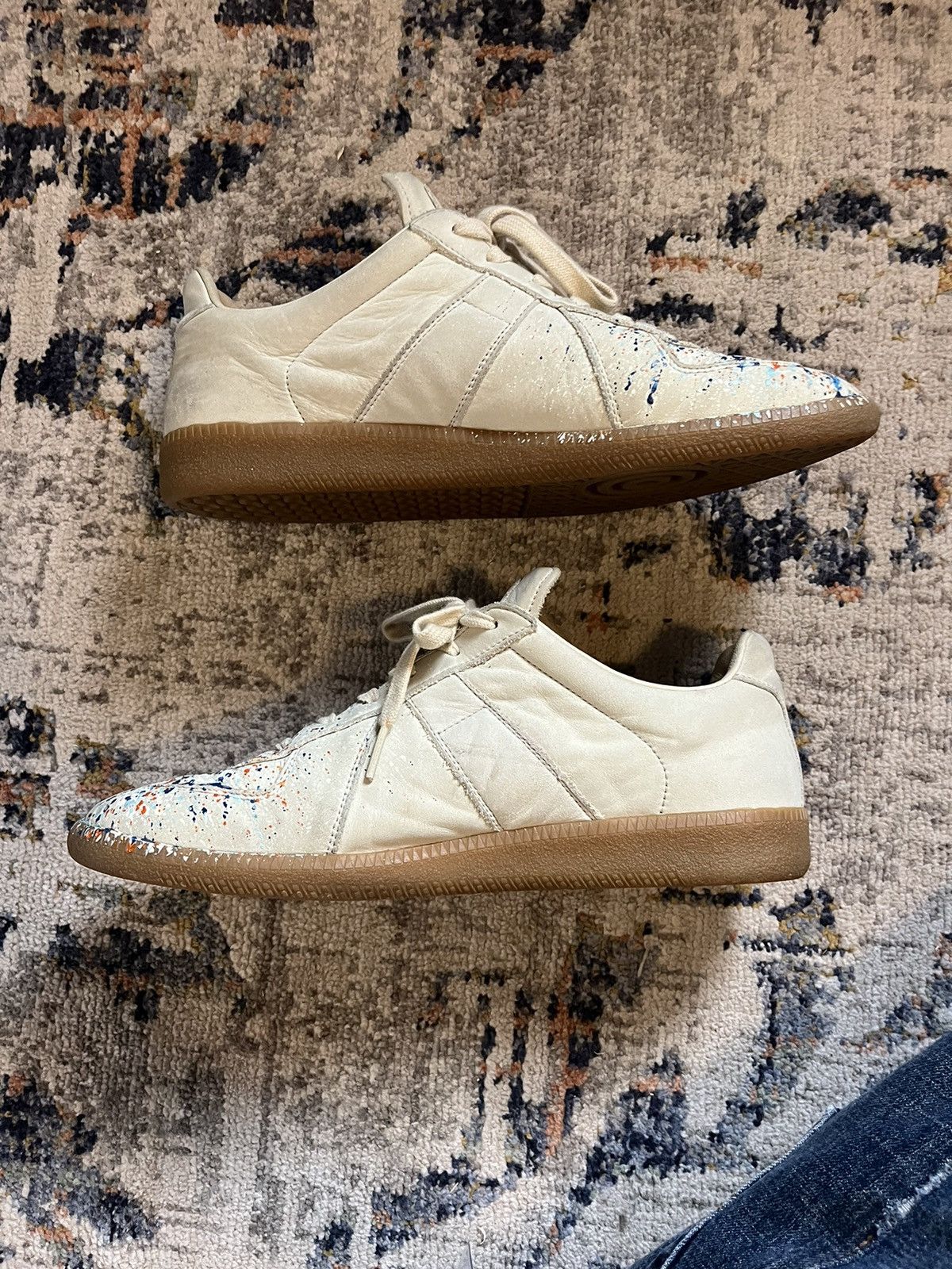 Maison Margiela Maison Margiela Replica Paint Splatter GATS Size US 8 / EU 41 - 2 Thumbnail