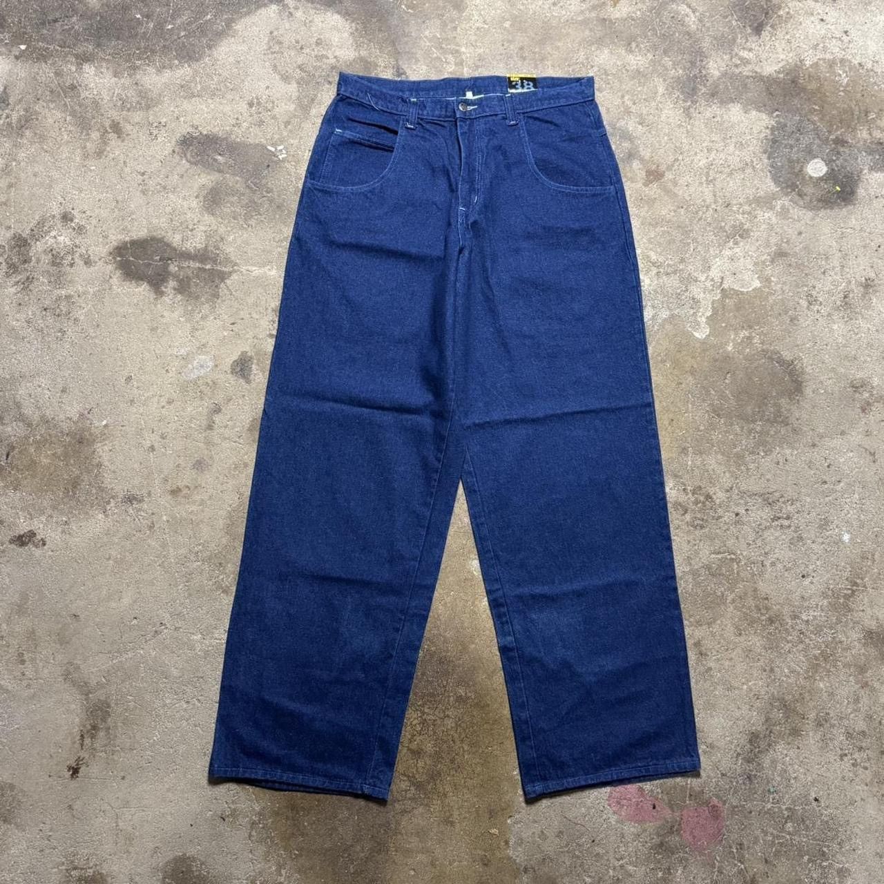 Menace 90s Menace Baggy Blue Denim Jeans Size US 36 / EU 52 - 2 Thumbnail