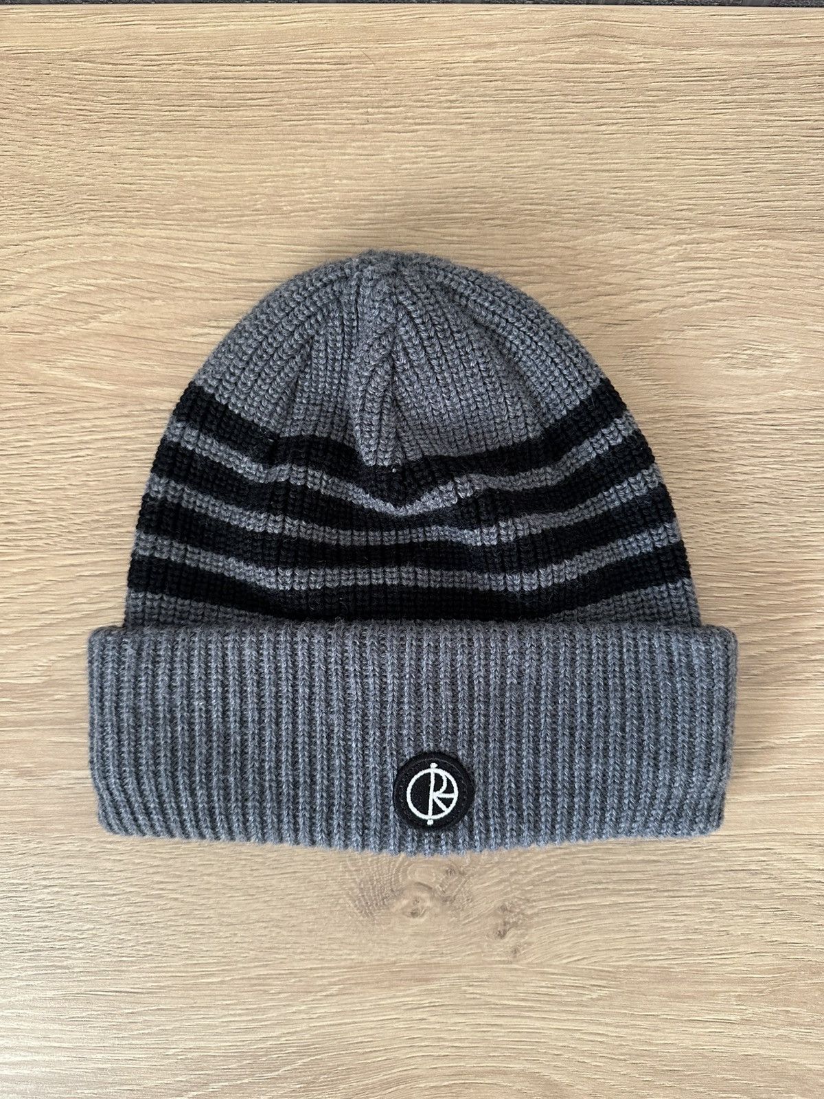 Polar Skate Co. Polar Skate Co. Stripe Merino Beanie Size ONE SIZE - 1 Thumbnail