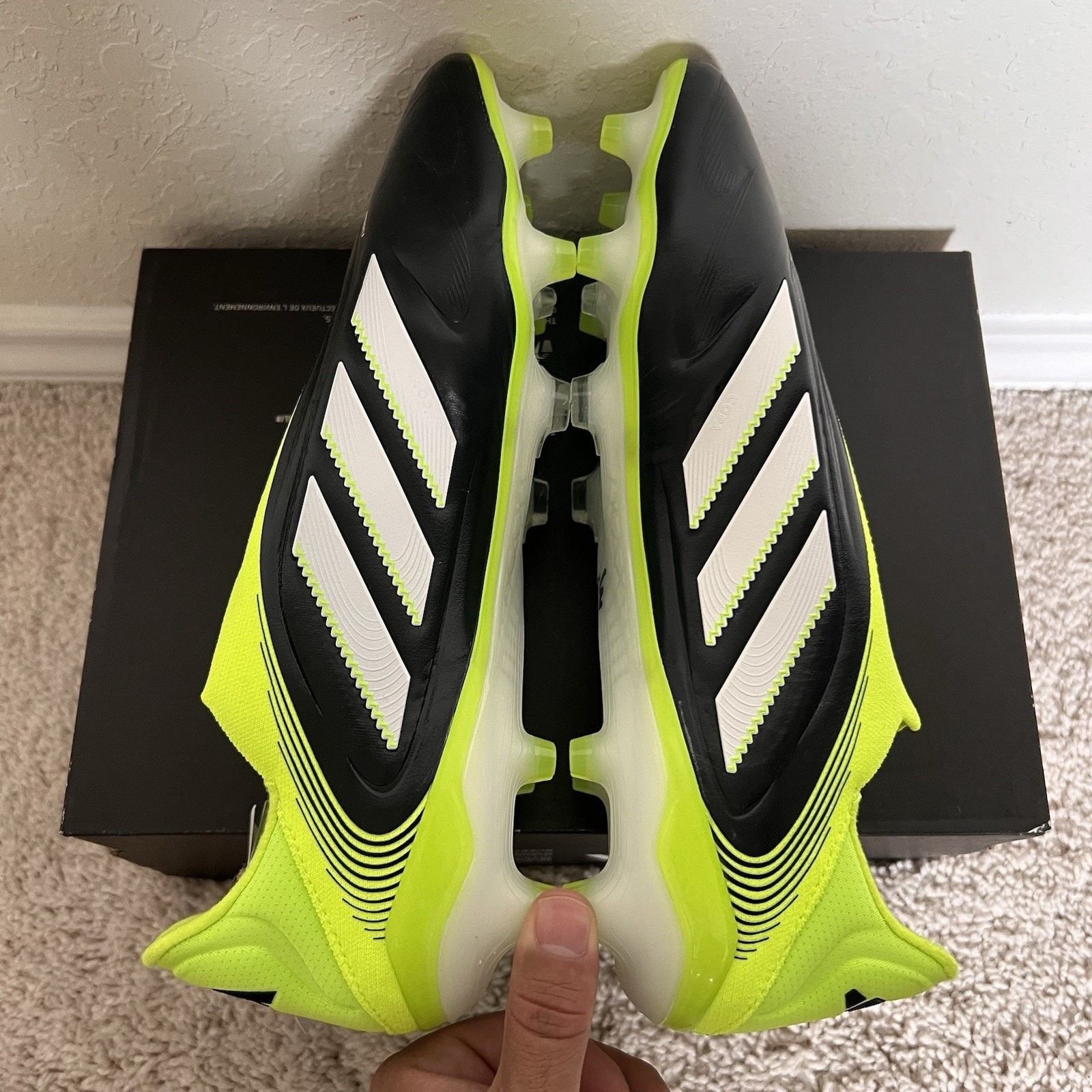 Adidas Adidas Copa Pure 3 Elite Laceless FG Cleats Size 11 New Size US 11 / EU 44 - 6 Thumbnail