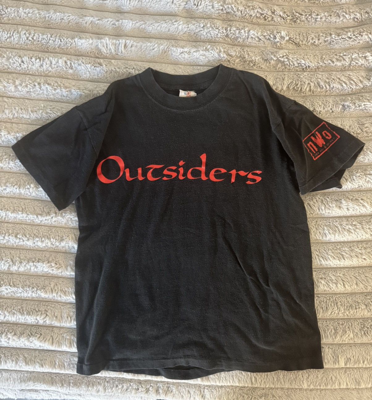 WCW/nWo 1996 outsiders hall & nash tee 90s wrestling wolf pack hogan Size US M / EU 48-50 / 2 - 5 Thumbnail