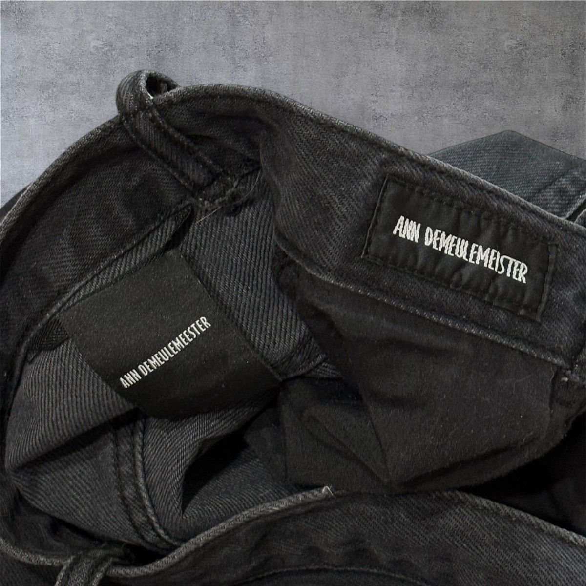 Ann Demeulemeester Ann Demeulemeester olan jeans Size US 34 / EU 50 - 6 Thumbnail