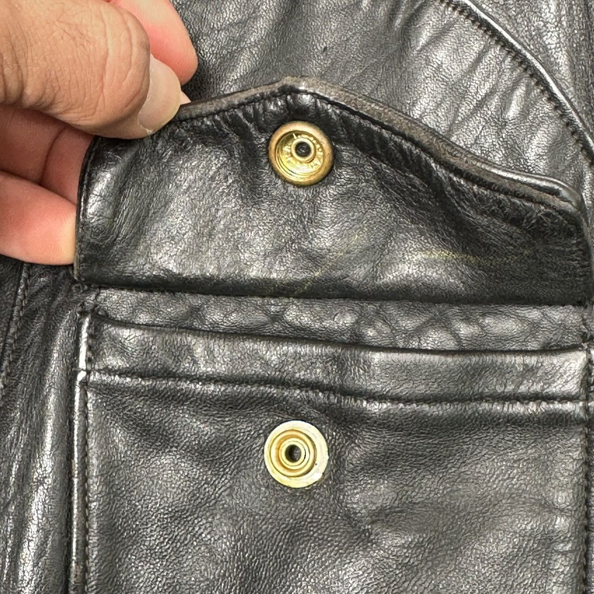 Buco Original Vintage 50s Hercules D Pocket Motorcycle Horsehide Size US M / EU 48-50 / 2 - 6 Thumbnail