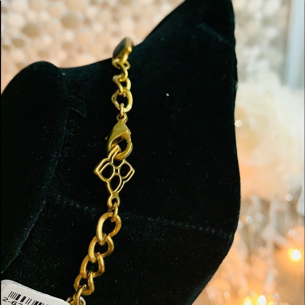 Other BCBG Gold Plated w black Leather Necklace Size ONE SIZE - 4 Thumbnail