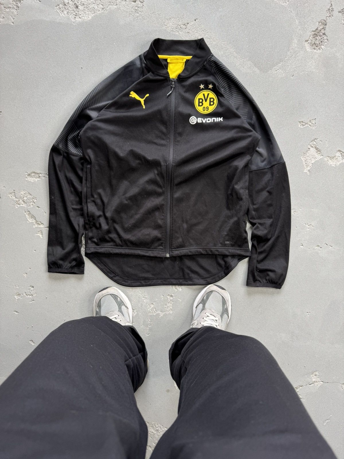 Puma × Vintage Vintage puma Borussia Dortmund track jacket size S Size US S / EU 44-46 / 1 - 1 Thumbnail