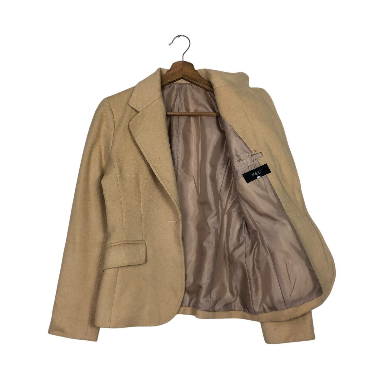Yohji Yamamoto 🔥VINTAGE INED YOHJI YAMAMOTO JACKET AND SKIRT WOOL Size M / US 6-8 / IT 42-44 - 6 Thumbnail