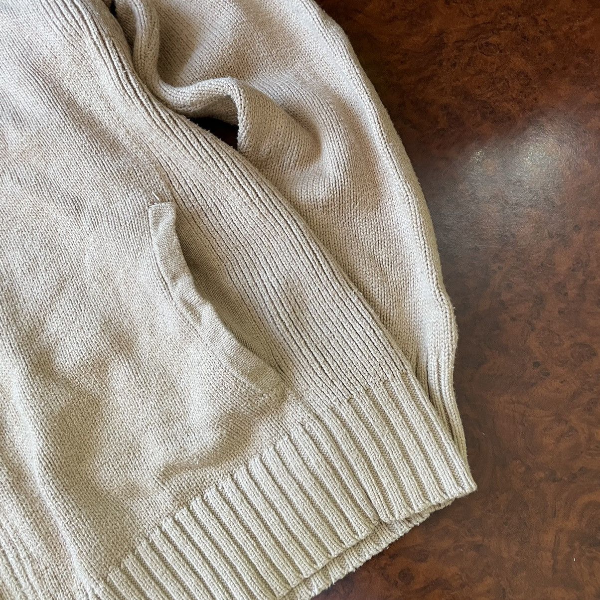 Polo Ralph Lauren × Ralph Lauren × Vintage Polo Ralph Lauren Vintage military Knit Sweater Luxury 90s Size US M / EU 48-50 / 2 - 5 Thumbnail