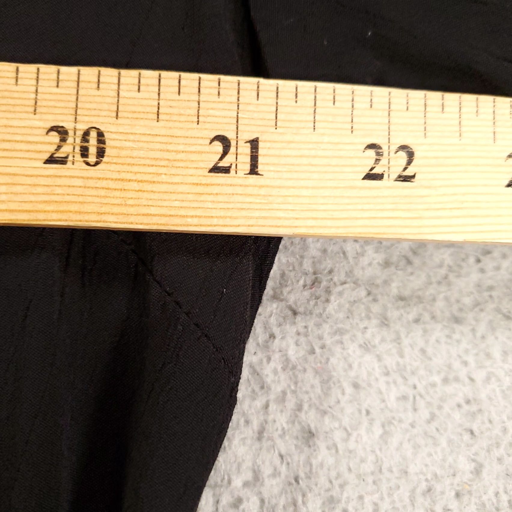 Vintage Terra & Sky Dress Shirt Dress Womens 14W Belted Midi Black V-Neck Long Sleeve Button Front 14W Adult Women Size XL / US 12-14 / IT 48-50 - 3 Thumbnail