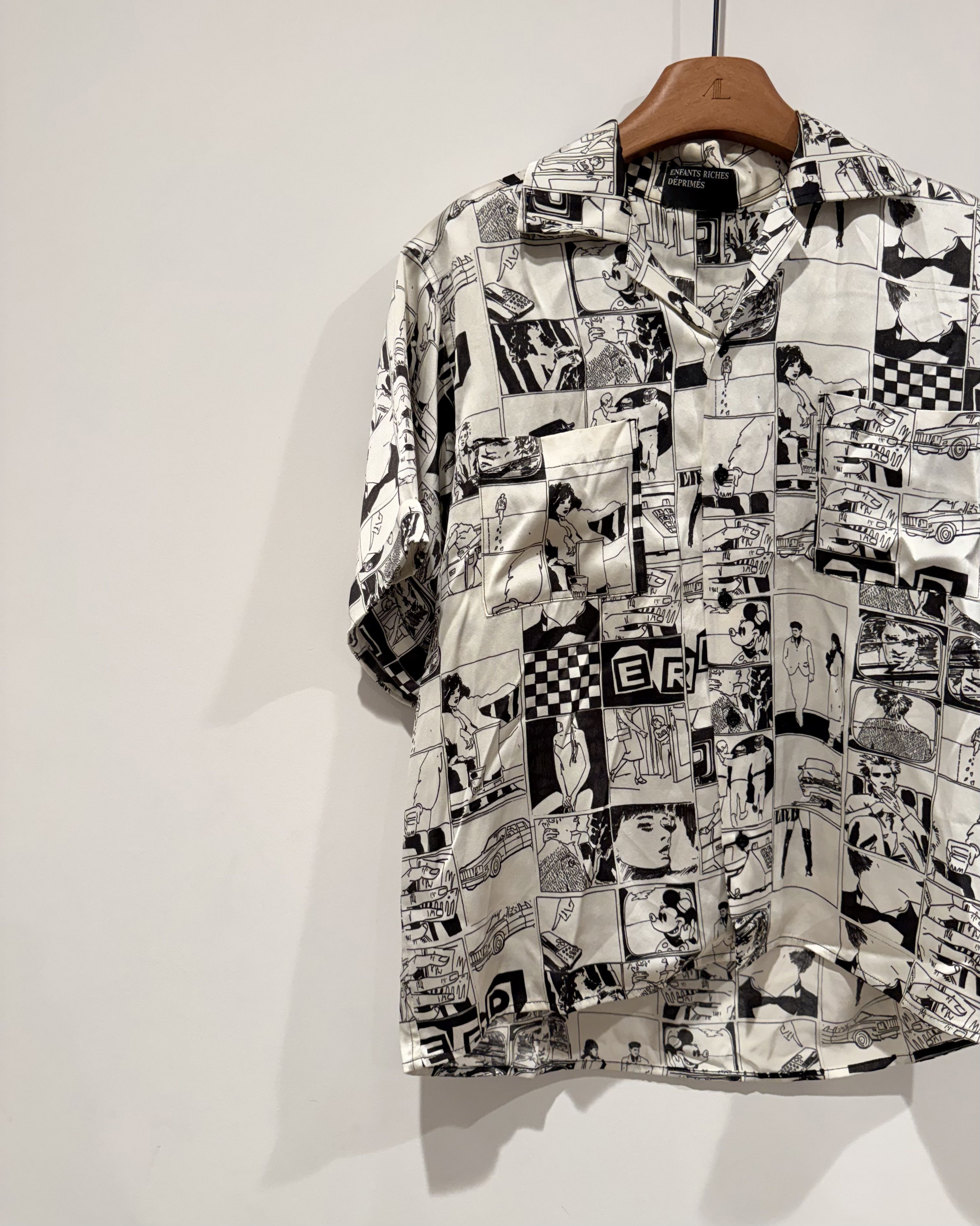 Enfants Riches Deprimes Enfants Riches Deprimes Checkered Silk Shirt Size US M / EU 48-50 / 2 - 3 Thumbnail