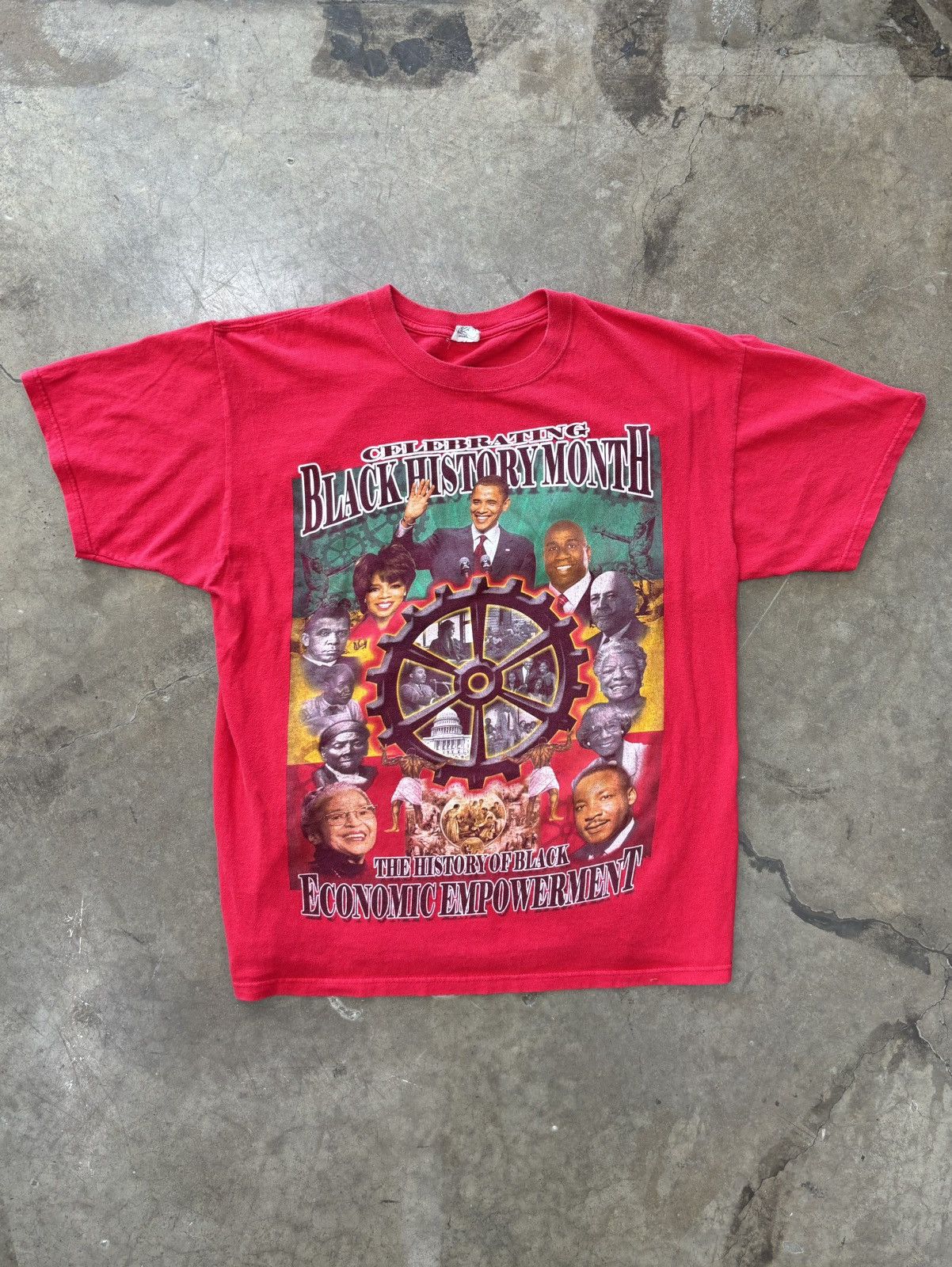 Vintage Vintage Black History Month Empowerment Obama MLK Tee Large Size US L / EU 52-54 / 3 - 2 Thumbnail