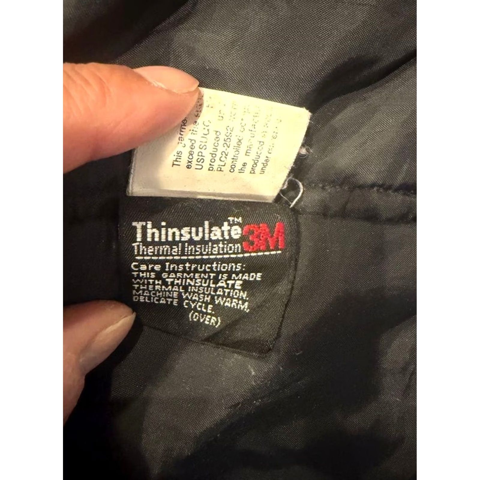 Vintage VINTAGE USPS Post Office Jacket HORACE SMALL Navy L Mens Hooded 90s United States Size US L / EU 52-54 / 3 - 4 Thumbnail
