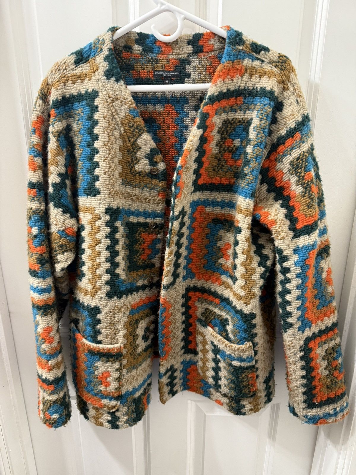 Engineered Garments Engineered garments crochet cardigan Size US M / EU 48-50 / 2 - 2 Thumbnail