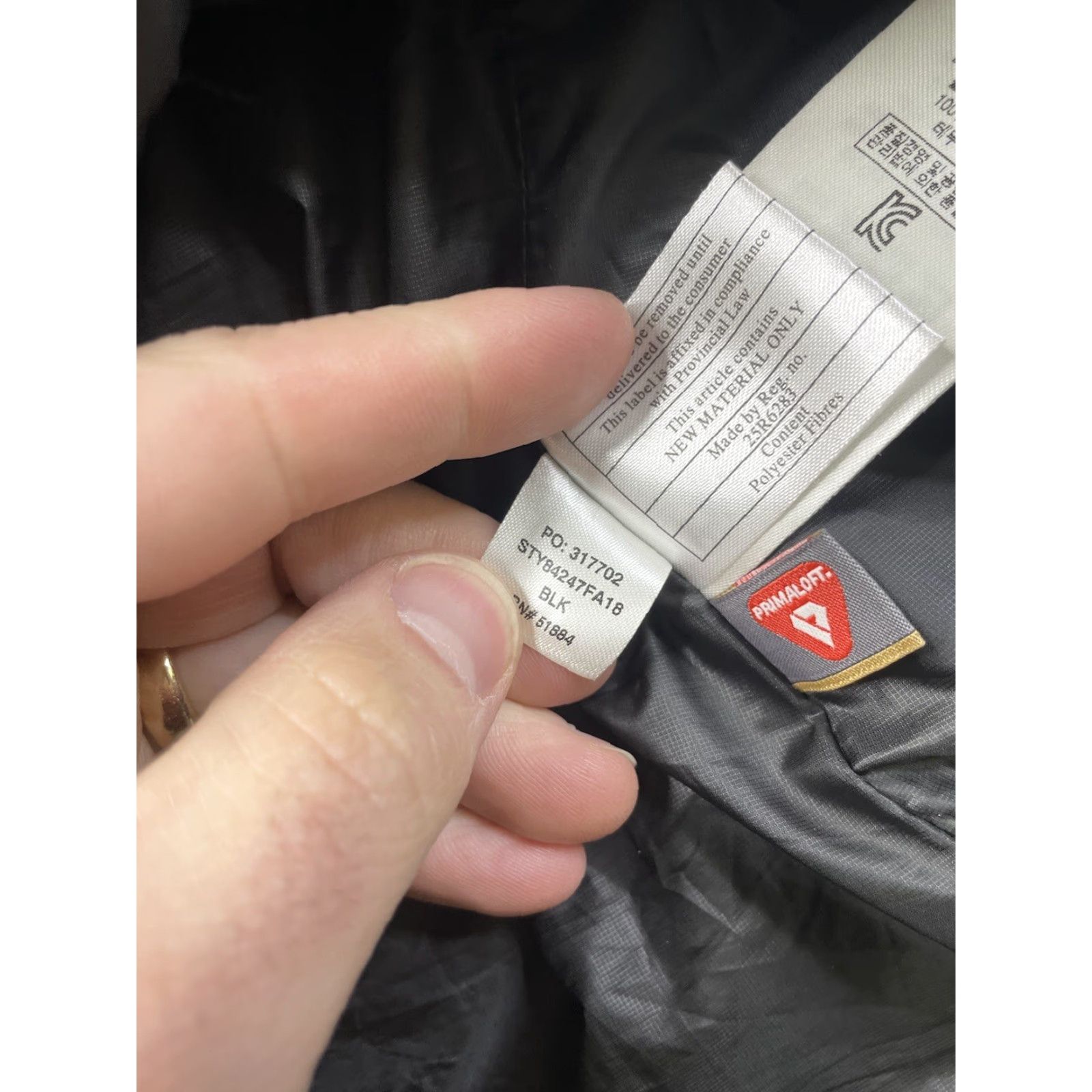 Patagonia Patagonia Nano Puff Vest Quilted Black 84247 LOGO Womens Medium M Black Quilted Vest Patagonia Nano Puff Womens Medium Size M / US 6-8 / IT 42-44 - 5 Thumbnail