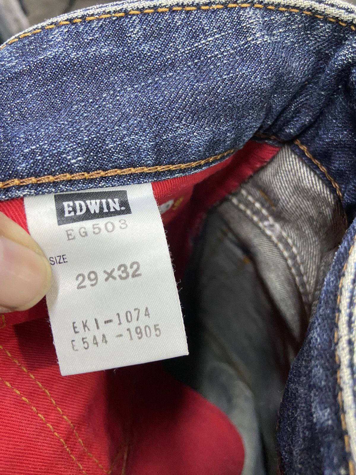 Edwin 🔥 Vintage Edwin Jeans distressed if six was nine Size US 32 / EU 48 - 20 Thumbnail