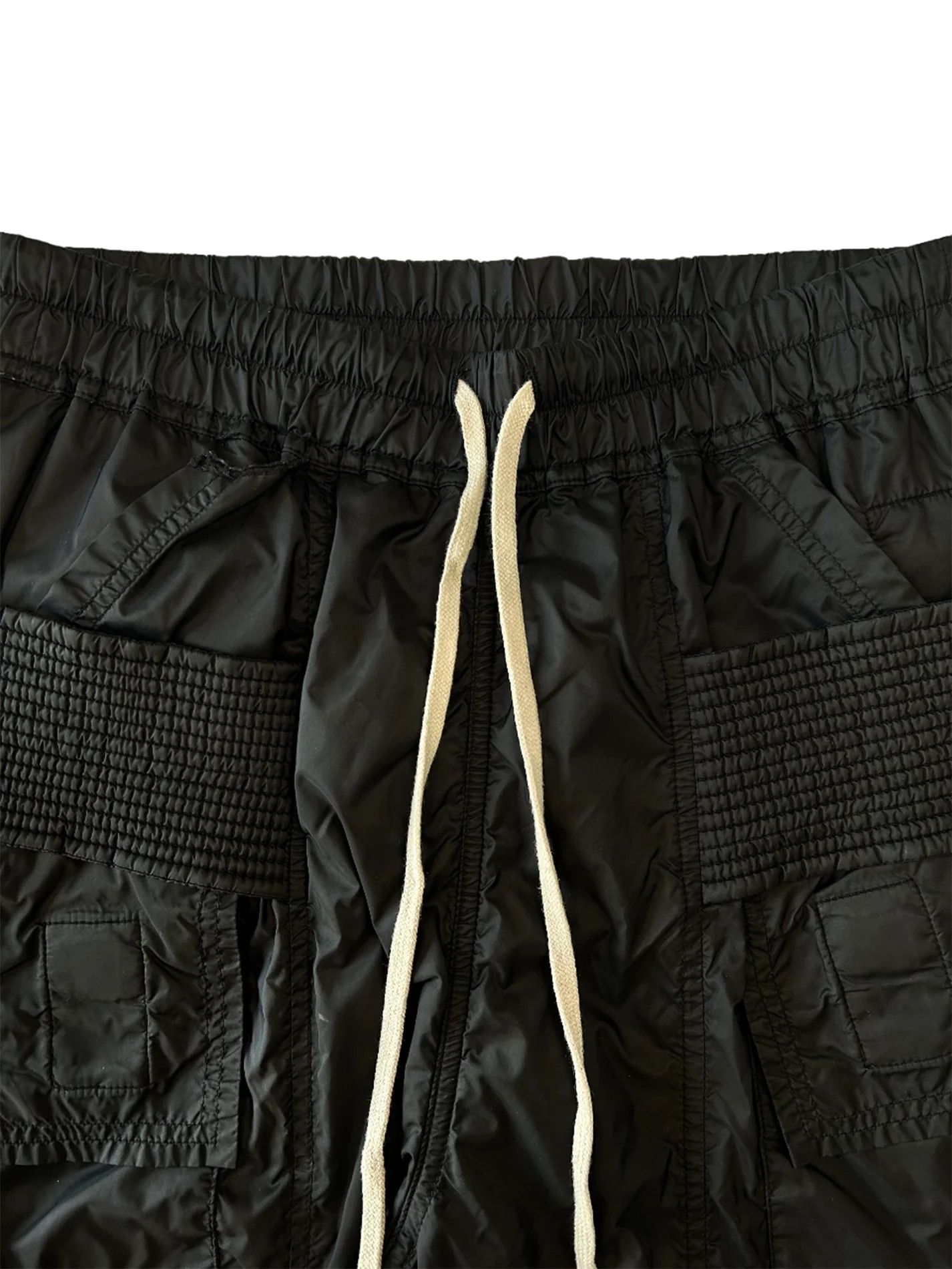 Rick Owens Padded Nylon Creatch Cargos Size US 29 - 3 Thumbnail