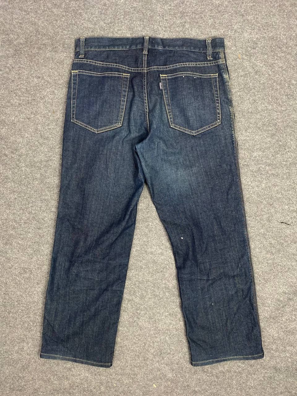 Japanese Brand kent japanese brand distressed denim nice design Size US 36 / EU 52 - 2 Thumbnail