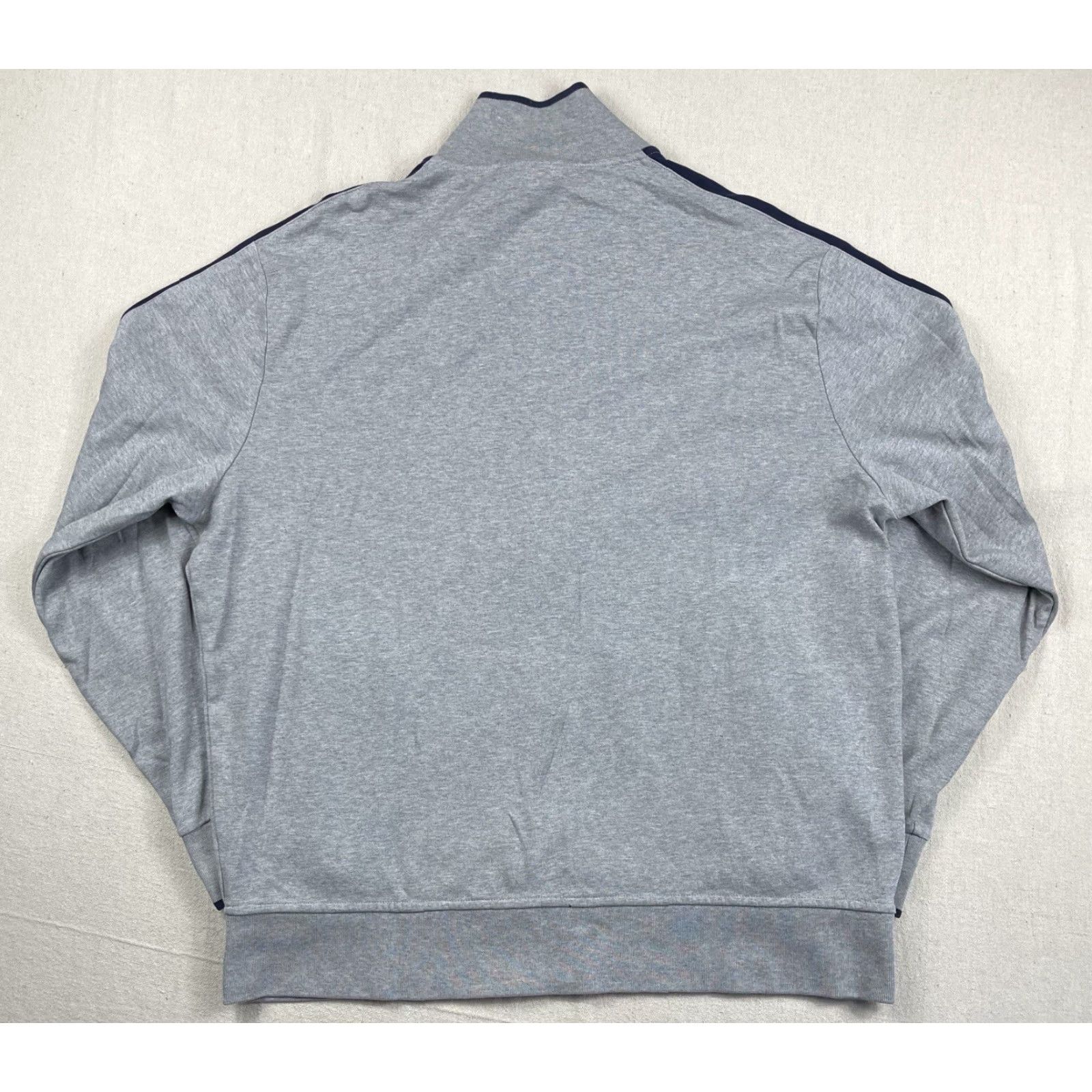 Polo Ralph Lauren POLO Ralph Lauren XL Gray Zip Sweatshirt Jumper Men’s Classic Cotton Blend Long Sleeve Size US XL / EU 56 / 4 - 2 Thumbnail