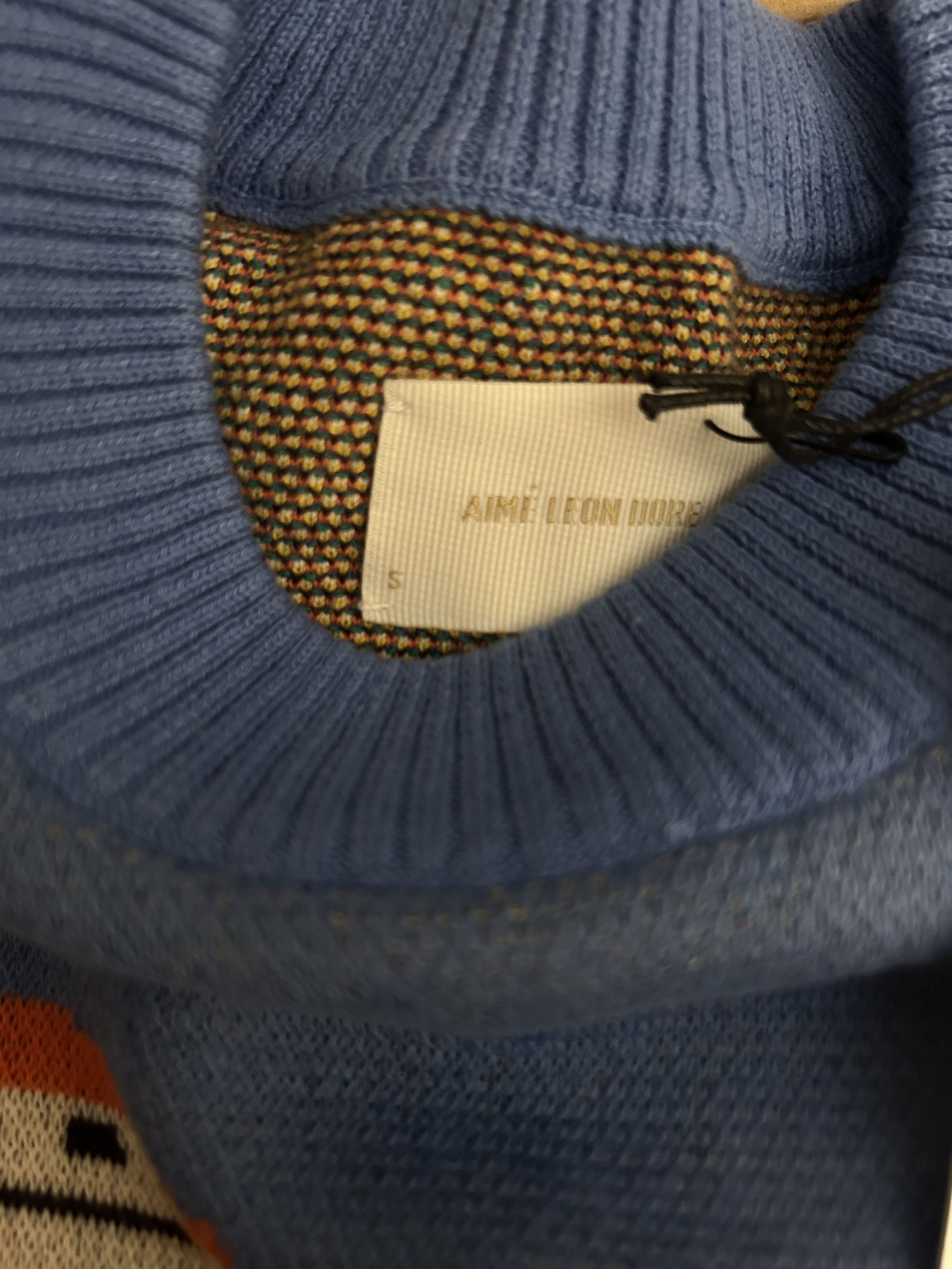 Aime Leon Dore Aime Leon Dore Seatown Molyvos Knit Sweater Blue Size US S / EU 44-46 / 1 - 6 Thumbnail
