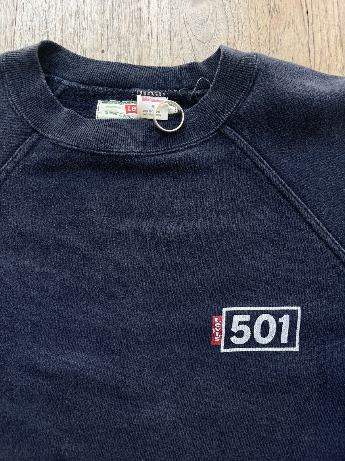 Levi's × Vintage Vintage Levi’s 501 SweaterShirt 90’s Size US M / EU 48-50 / 2 - 7 Thumbnail