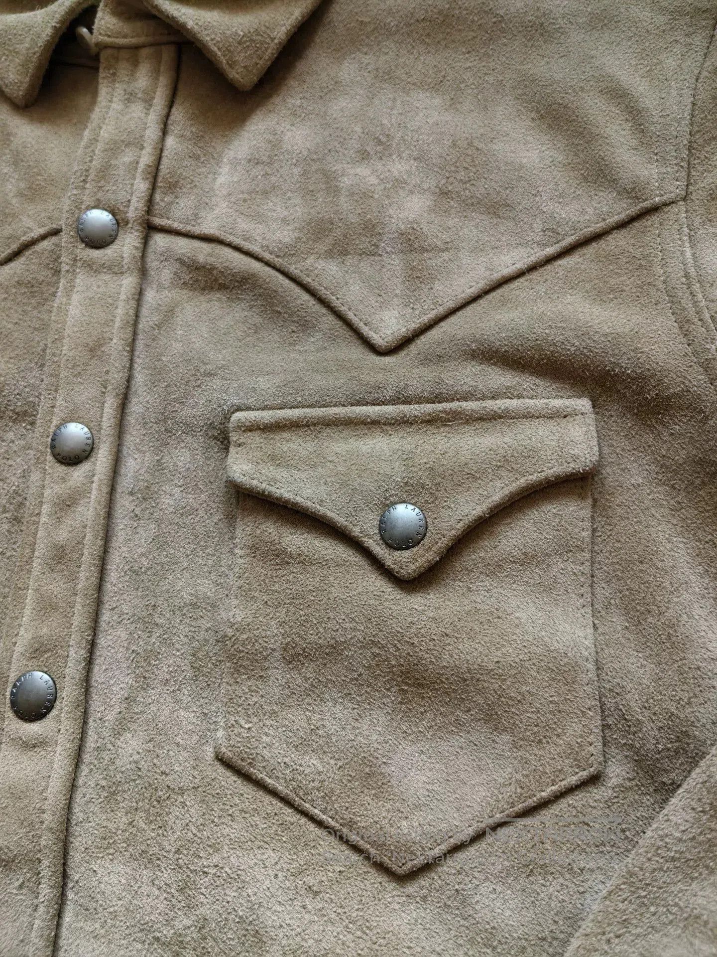 Polo Ralph Lauren western suede shirt by polo ralph lauren. Size US M / EU 48-50 / 2 - 7 Thumbnail