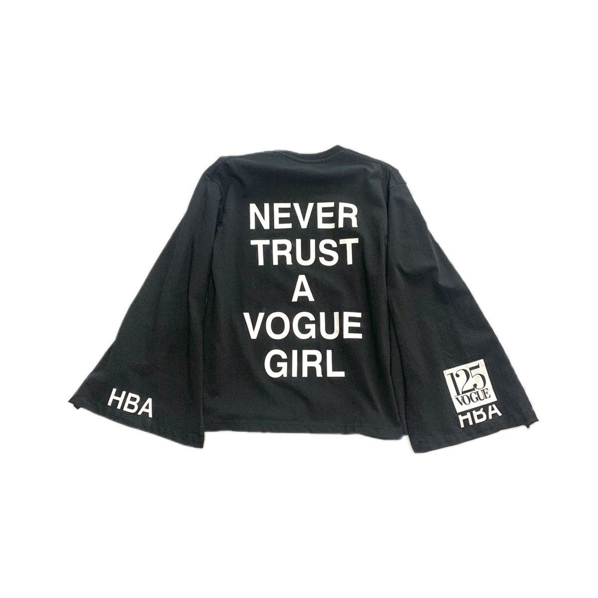 Hood By Air Never Trust A Vogue Girl L/S Cape | Grailed