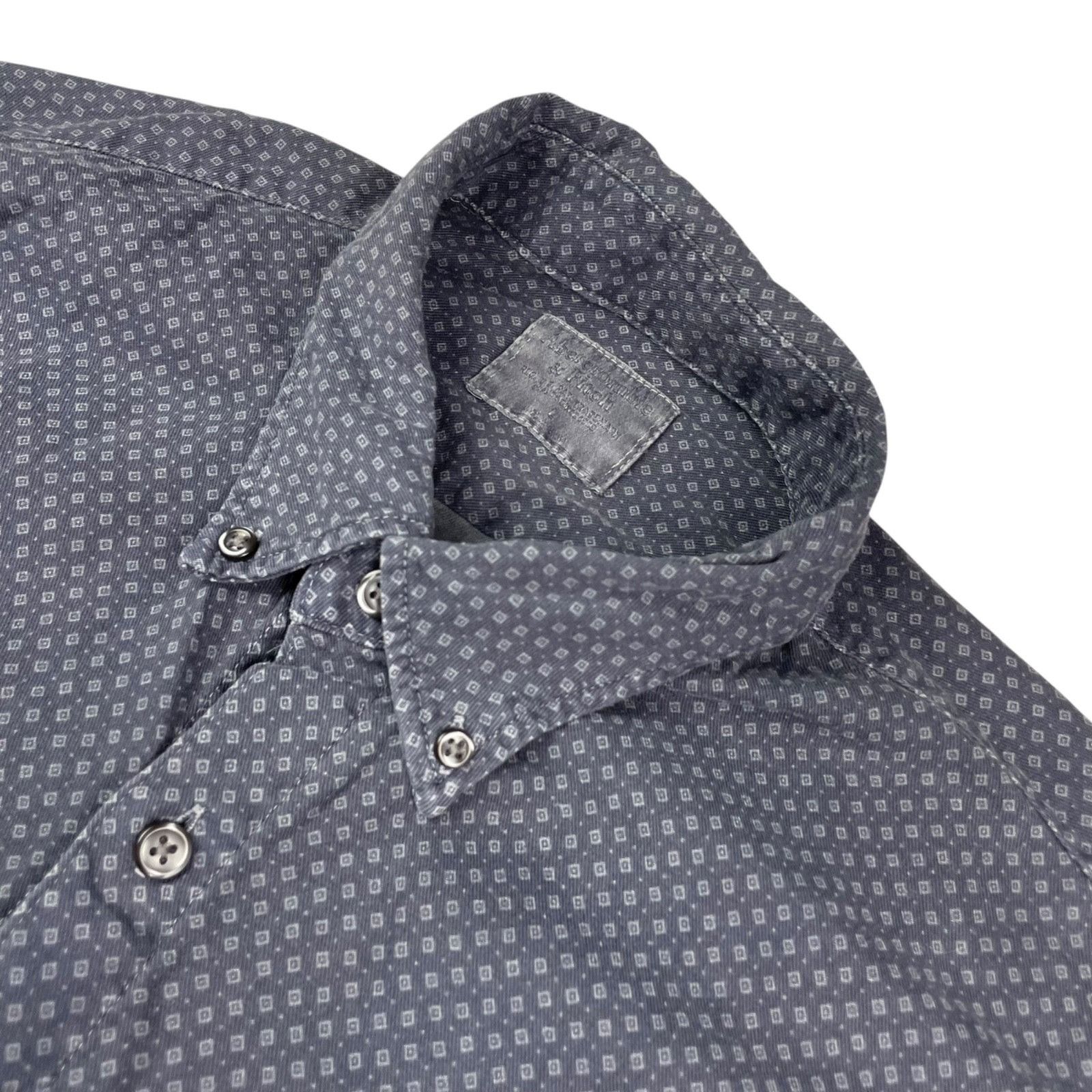 Abercrombie & Fitch Abercrombie & Fitch Men's 100% Cotton L/S Button Shirt Blue Size US L / EU 52-54 / 3 - 1 Thumbnail