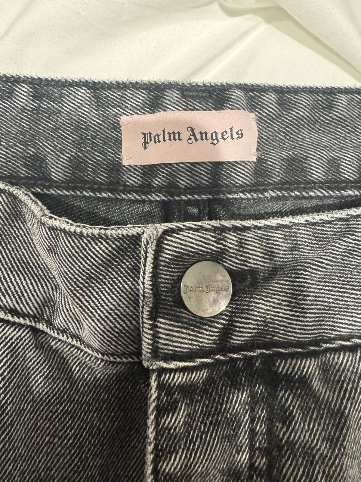 Palm Angels Palm Angels Needled Logo Jeans Size US 32 / EU 48 - 4 Thumbnail