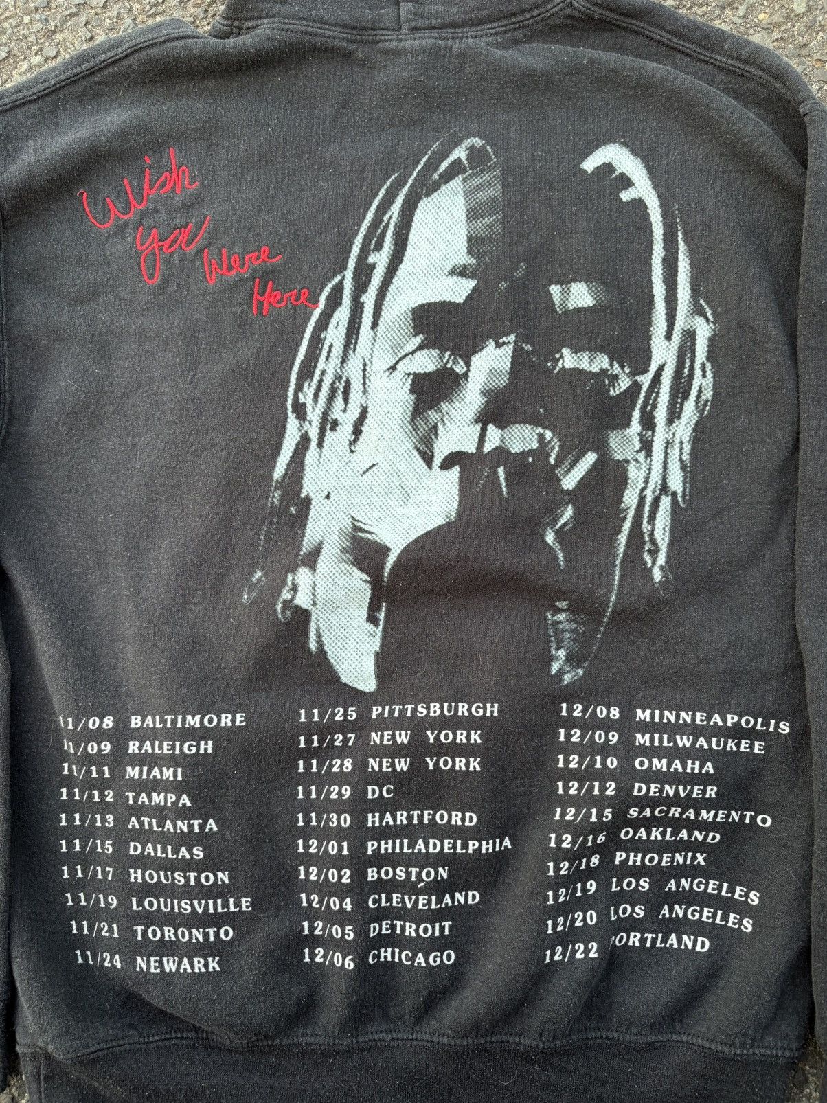 Travis Scott Travis Scott Astroworld I Wish You Were Here Tour Hoodie Size US S / EU 44-46 / 1 - 4 Thumbnail