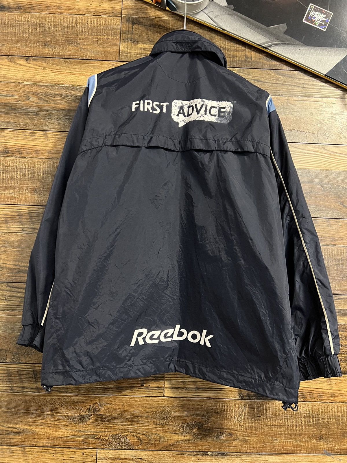 Reebok MANCHESTER CITY REEBOK Vintage Soccer Football Light Jacket Size US XL / EU 56 / 4 - 14 Thumbnail