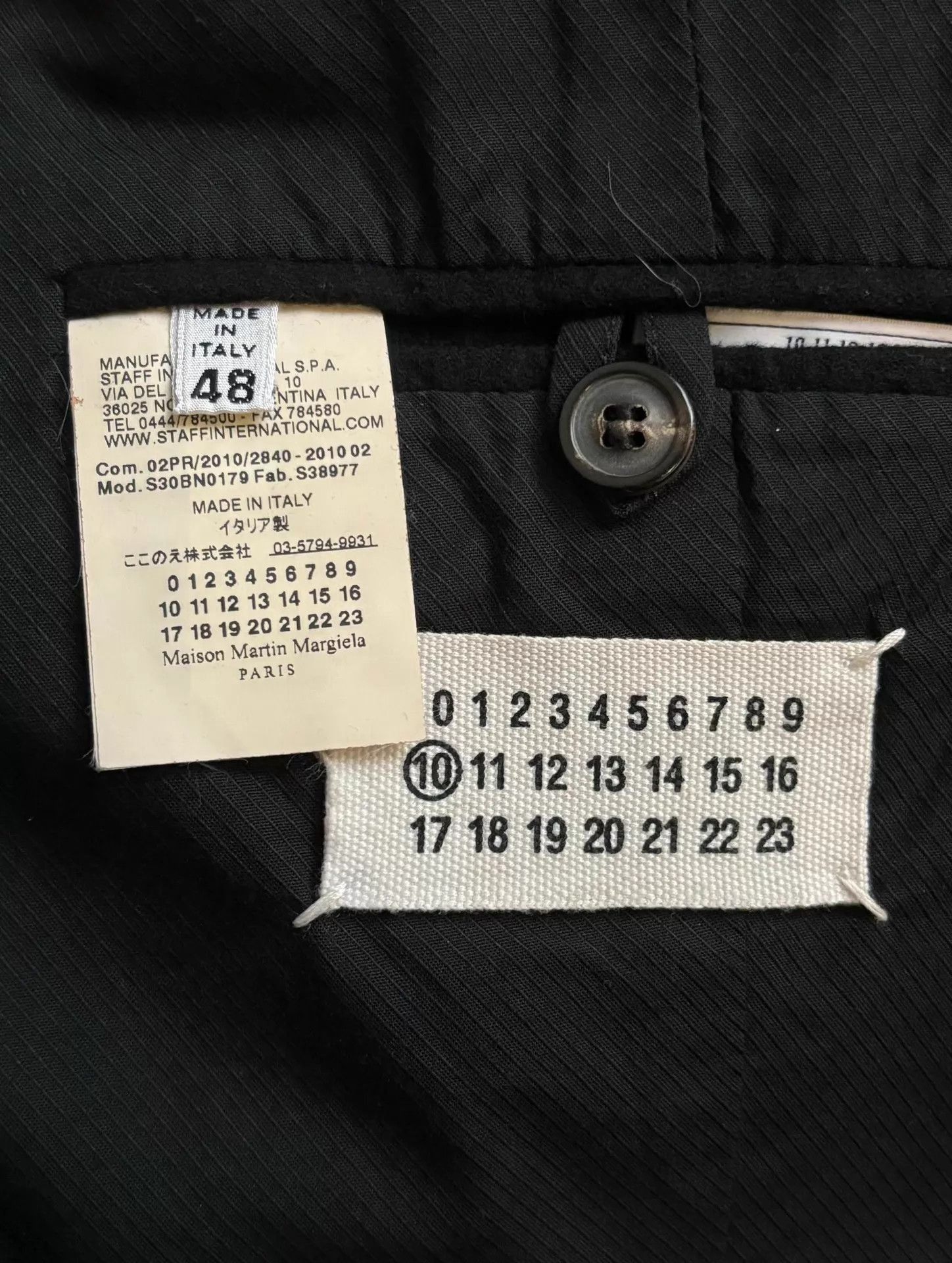 Maison Margiela Black Single-Breasted Blazer Size US M / EU 48-50 / 2 - 7 Thumbnail